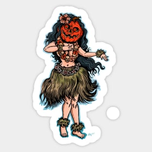 Hula Ween Sticker